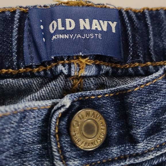 Old Navy Girls Sz 18-24M Blue Jeans Skinny Koala Kids 18M Leggings - Picture 4 of 7